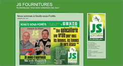 Desktop Screenshot of js-fournitures.fr